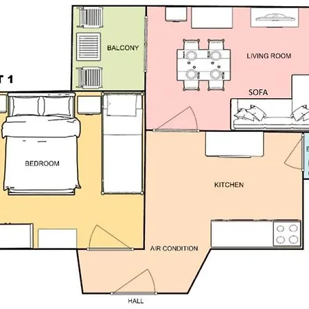 Mirjana Ficor Apartament Baška