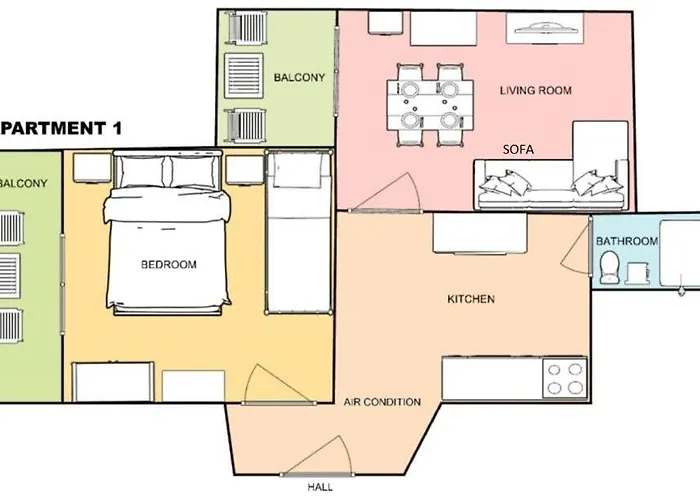 Mirjana Ficor Apartamento Baška