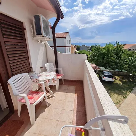 Mirjana Ficor-baska With Balcony And View Baška