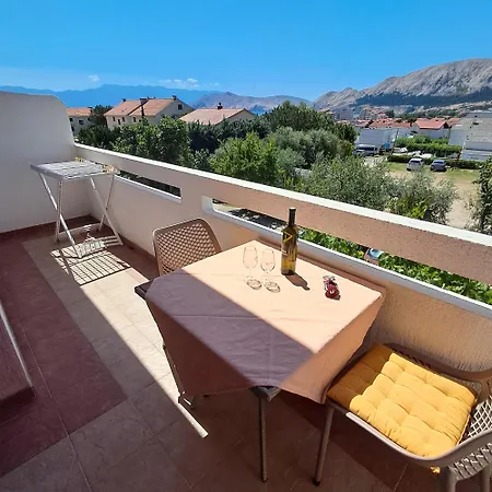 Mirjana Ficor-baska With Balcony And View * Baška